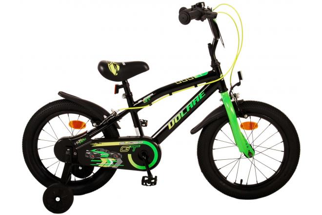 Volare Super GT Kinderfahrrad - Jungen - 16 Zoll - Grün- Zweihandbremsen