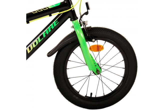 Volare Super GT Kinderfahrrad - Jungen - 16 Zoll - Grün- Zweihandbremsen