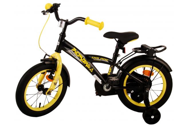 Volare Thombike Kinderfahrrad - Jungen - 14 Zoll - Schwarz Gelb