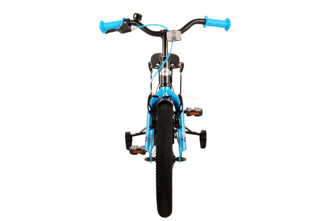 Volare Thombike Kinderfahrrad - Jungen - 16 Zoll - Schwarz Blau