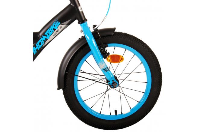 Volare Thombike Kinderfahrrad - Jungen - 16 Zoll - Schwarz Blau