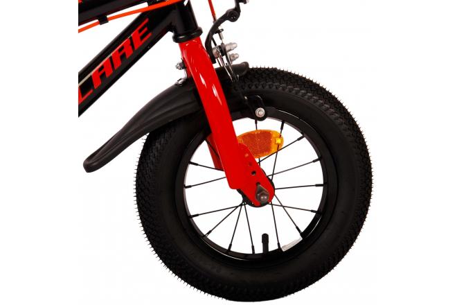 Volare Super GT Kinderfahrrad - Jungen - 12 Zoll - Rot - Zwei Handbremsen