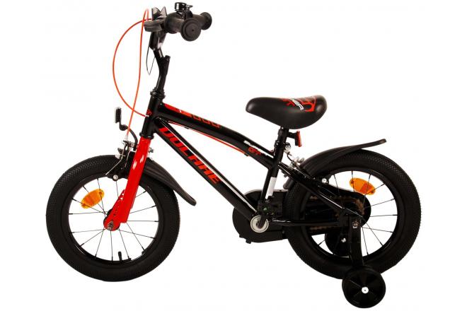 Volare Super GT Kinderfahrrad - Jungen - 14 Zoll - Rot - Zwei Handbremsen