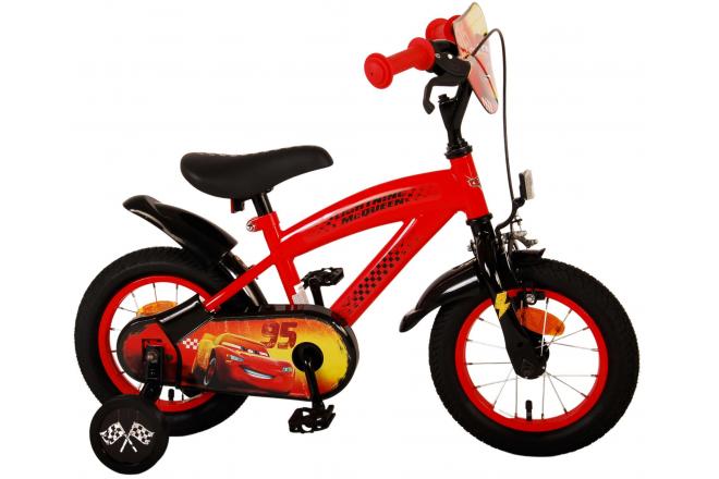 Disney Cars Kinderfahrrad - Jungen - 12 Zoll - Rot