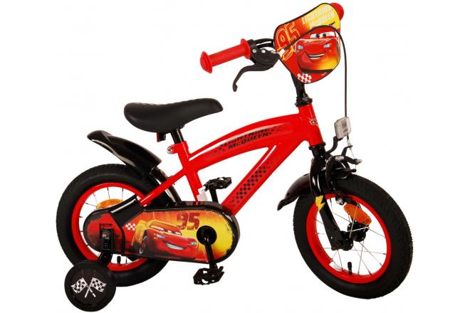 Disney Cars Kinderfahrrad - Jungen - 12 Zoll - Rot