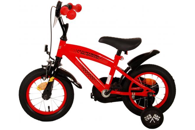 Disney Cars Kinderfahrrad - Jungen - 12 Zoll - Rot