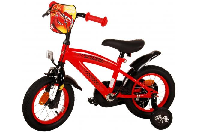 Disney Cars Kinderfahrrad - Jungen - 12 Zoll - Rot