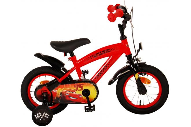 Disney Cars Kinderfahrrad - Jungen - 12 Zoll - Rot