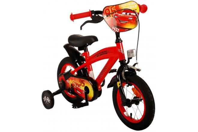 Disney Cars Kinderfahrrad - Jungen - 12 Zoll - Rot