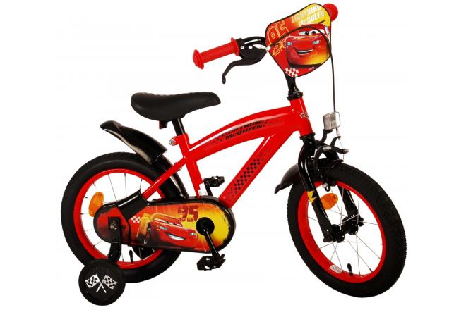 Disney Cars Kinderfahrrad - Jungen - 14 Zoll - Rot