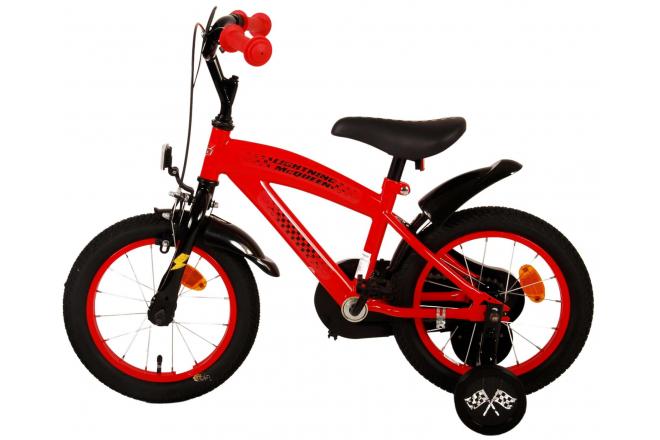 Disney Cars Kinderfahrrad - Jungen - 14 Zoll - Rot