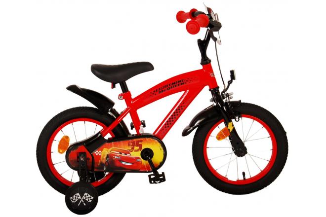 Disney Cars Kinderfahrrad - Jungen - 14 Zoll - Rot