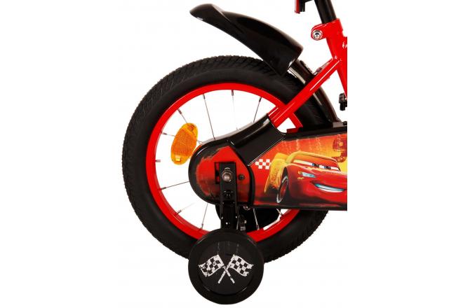 Disney Cars Kinderfahrrad - Jungen - 14 Zoll - Rot