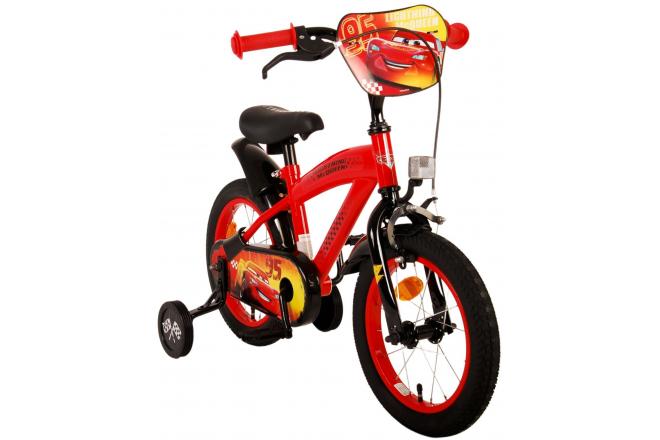 Disney Cars Kinderfahrrad - Jungen - 14 Zoll - Rot