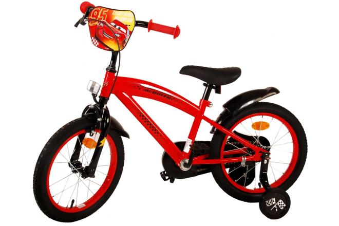 Disney Cars Kinderfahrrad - Jungen - 16 Zoll - Rot