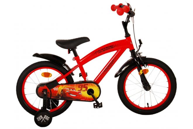 Disney Cars Kinderfahrrad - Jungen - 16 Zoll - Rot