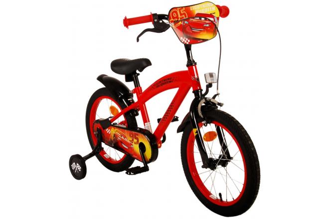 Disney Cars Kinderfahrrad - Jungen - 16 Zoll - Rot