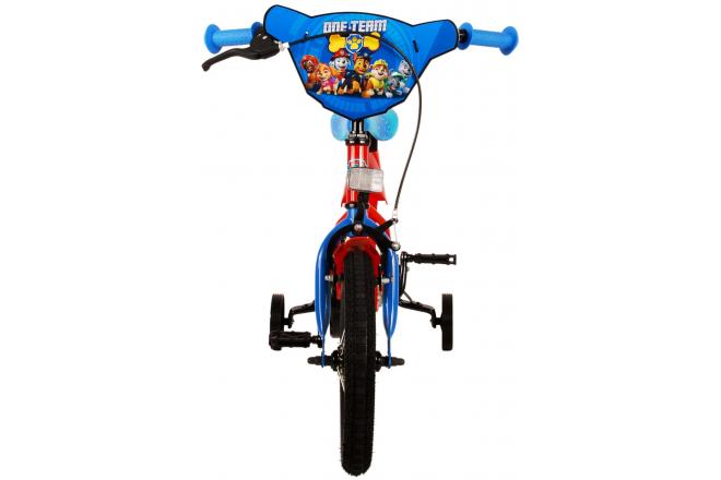 Paw Patrol Kinderfahrrad - Jungen - 14 Zoll - Rot/Blau