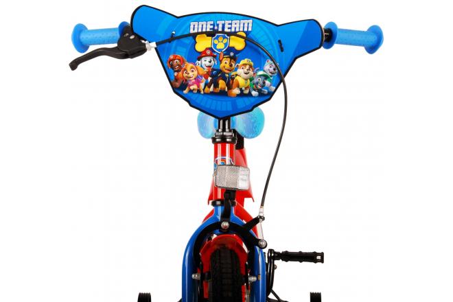 Paw Patrol Kinderfahrrad - Jungen - 14 Zoll - Rot/Blau