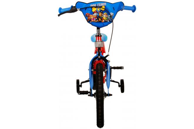 Paw Patrol Kinderfahrrad - Jungen - 16 Zoll - Rot Blau