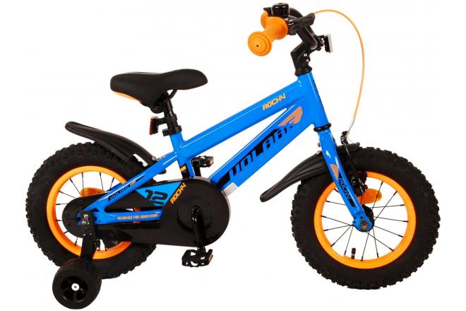 Volare Rocky Kinderfahrrad - Jungen - 12 Zoll - Blau