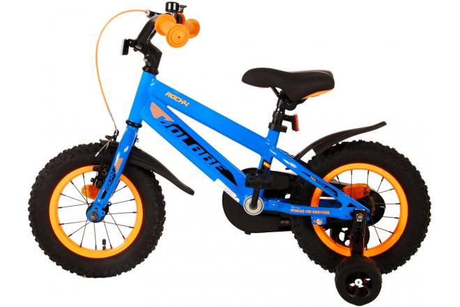 Volare Rocky Kinderfahrrad - Jungen - 12 Zoll - Blau