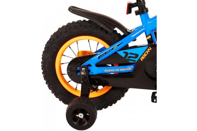 Volare Rocky Kinderfahrrad - Jungen - 12 Zoll - Blau