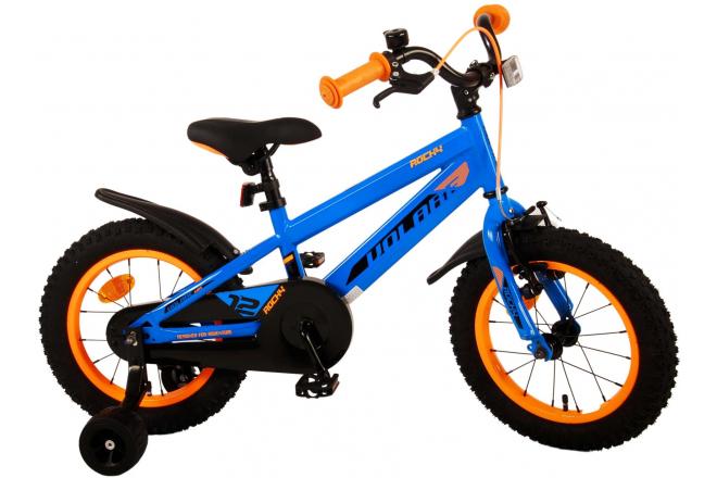 Volare Rocky Kinderfahrrad - Jungen - 14 Zoll - Blau