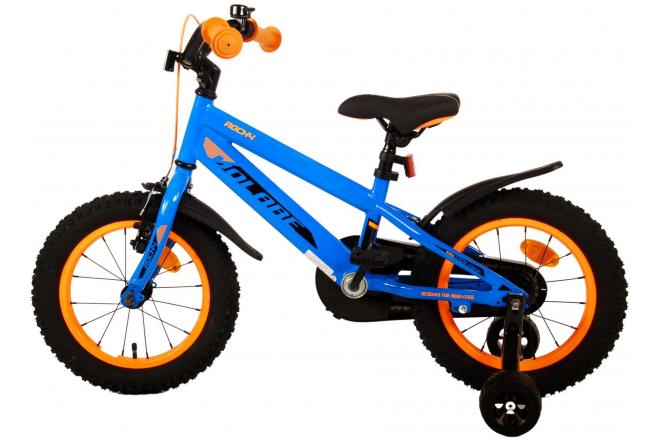 Volare Rocky Kinderfahrrad - Jungen - 14 Zoll - Blau