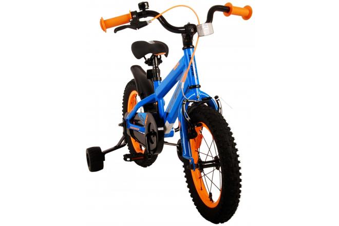 Volare Rocky Kinderfahrrad - Jungen - 14 Zoll - Blau