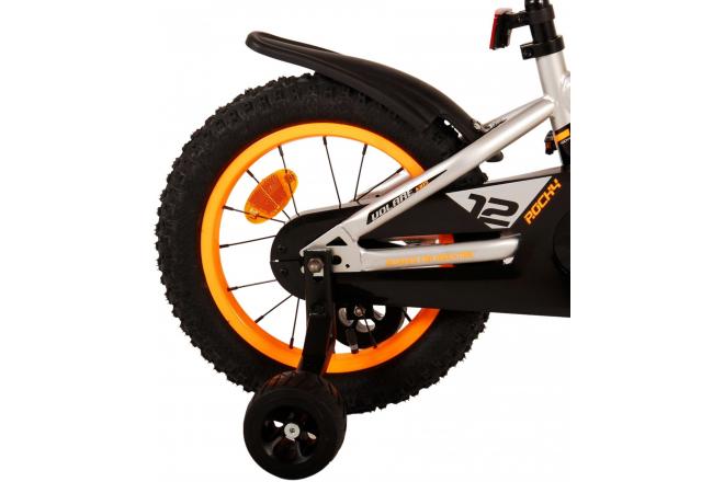 Volare Rocky Kinderfahrrad - Jungen - 14 Zoll - Grau