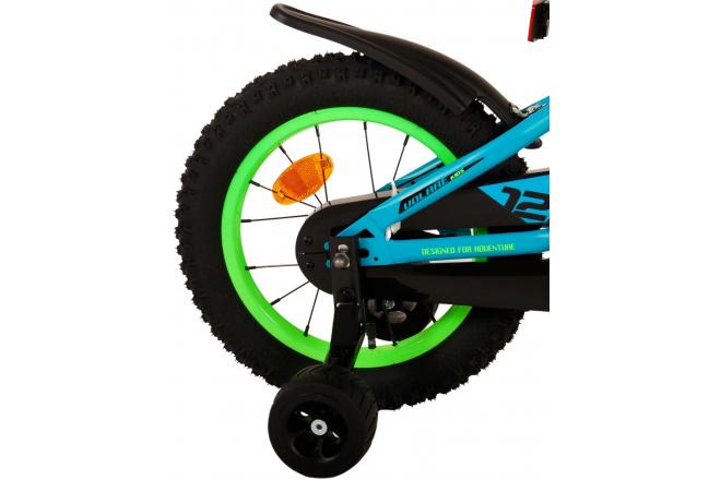 Volare Rocky Kinderfahrrad - Jungen - 14 Zoll - Grün