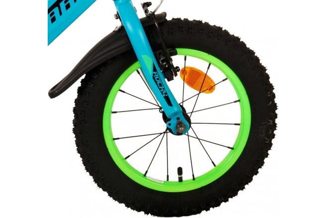 Volare Rocky Kinderfahrrad - Jungen - 14 Zoll - Grün