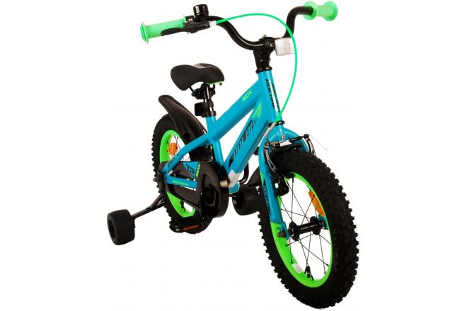 Volare Rocky Kinderfahrrad - Jungen - 14 Zoll - Grün