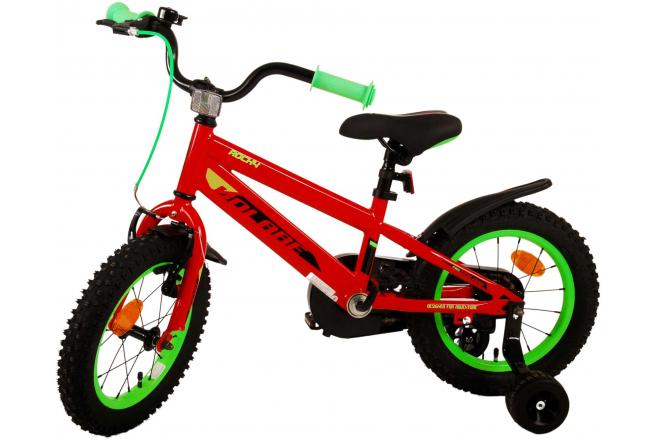 Volare Rocky Kinderfahrrad - Jungen - 14 Zoll - Rot