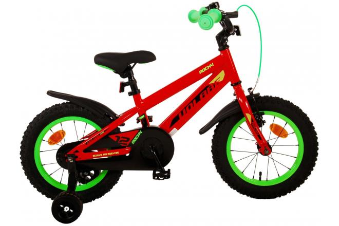 Volare Rocky Kinderfahrrad - Jungen - 14 Zoll - Rot