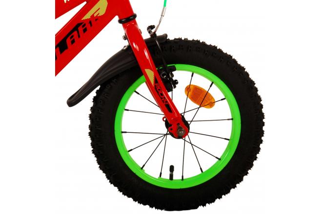 Volare Rocky Kinderfahrrad - Jungen - 14 Zoll - Rot