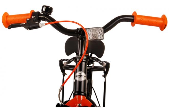 Volare Thombike Kinderfahrrad - Jungen - 12 Zoll - Schwarz Orange