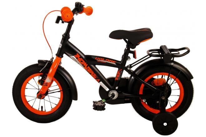 Volare Thombike Kinderfahrrad - Jungen - 12 Zoll - Schwarz Orange