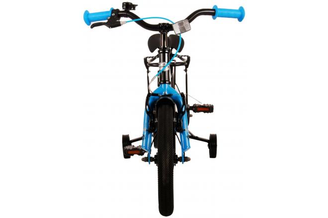 Volare Thombike Kinderfahrrad - Jungen - 14 Zoll - Schwarz Blau