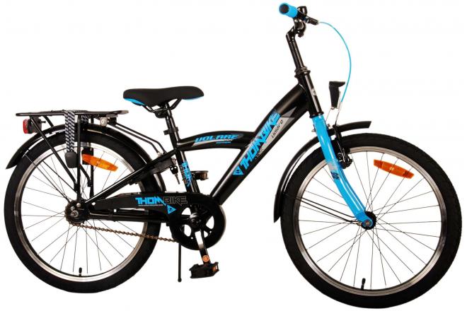 Volare Thombike Kinderfahrrad - Jungen - 20 Zoll - Schwarz Blau