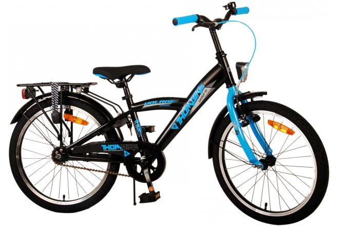 Volare Thombike Kinderfahrrad - Jungen - 20 Zoll - Schwarz Blau