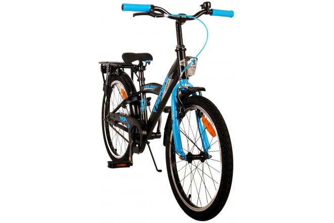 Volare Thombike Kinderfahrrad - Jungen - 20 Zoll - Schwarz Blau