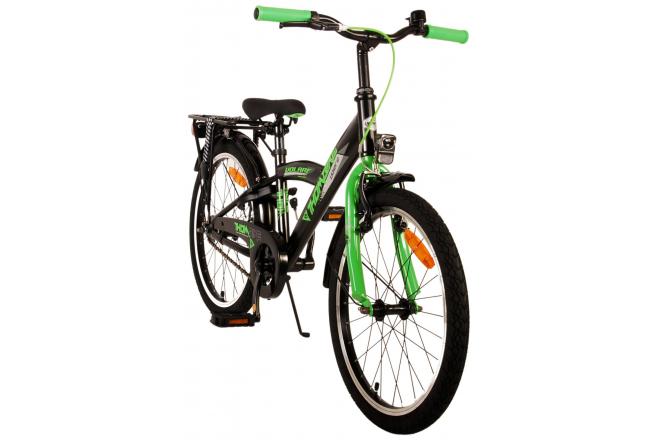 Volare Thombike Kinderfahrrad - Jungen - 20 Zoll - Schwarz Grün