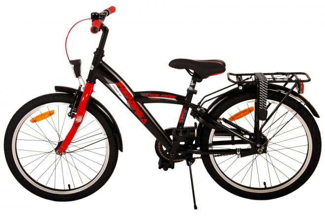 Volare Thombike Kinderfahrrad - Jungen - 20 Zoll - Schwarz Rot