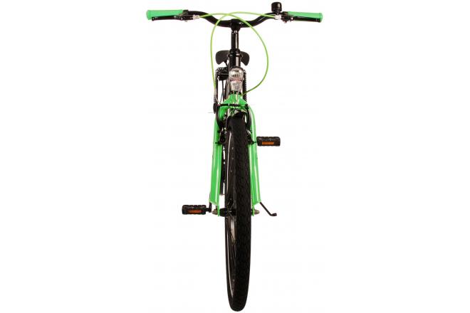 Volare Thombike Kinderfahrrad - Jungen - 24 Zoll - Schwarz Grün - Zweihandbremsen