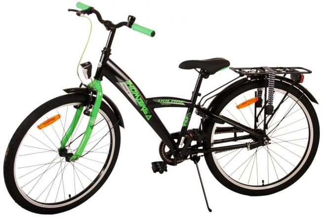 Volare Thombike Kinderfahrrad - Jungen - 24 Zoll - Schwarz Grün