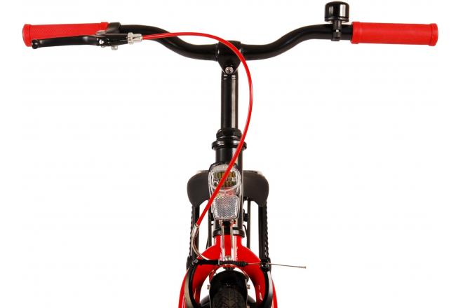 Volare Thombike Kinderfahrrad - Jungen - 24 Zoll - Schwarz Rot