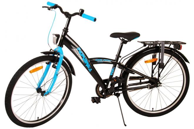 Volare Thombike Kinderfahrrad - Jungen - 24 Zoll - Schwarz Blau