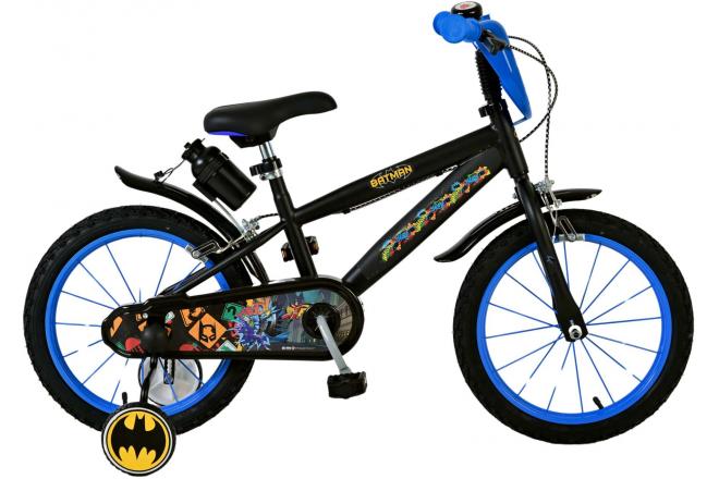 Batman Kinderfahrrad - Jungen - 16 Zoll - Schwarz